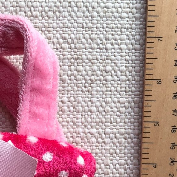 Aurora Plush Pink Polka Dot Pet Carrier Stuffed Animal Purse- NWOT - Picture 10 of 11